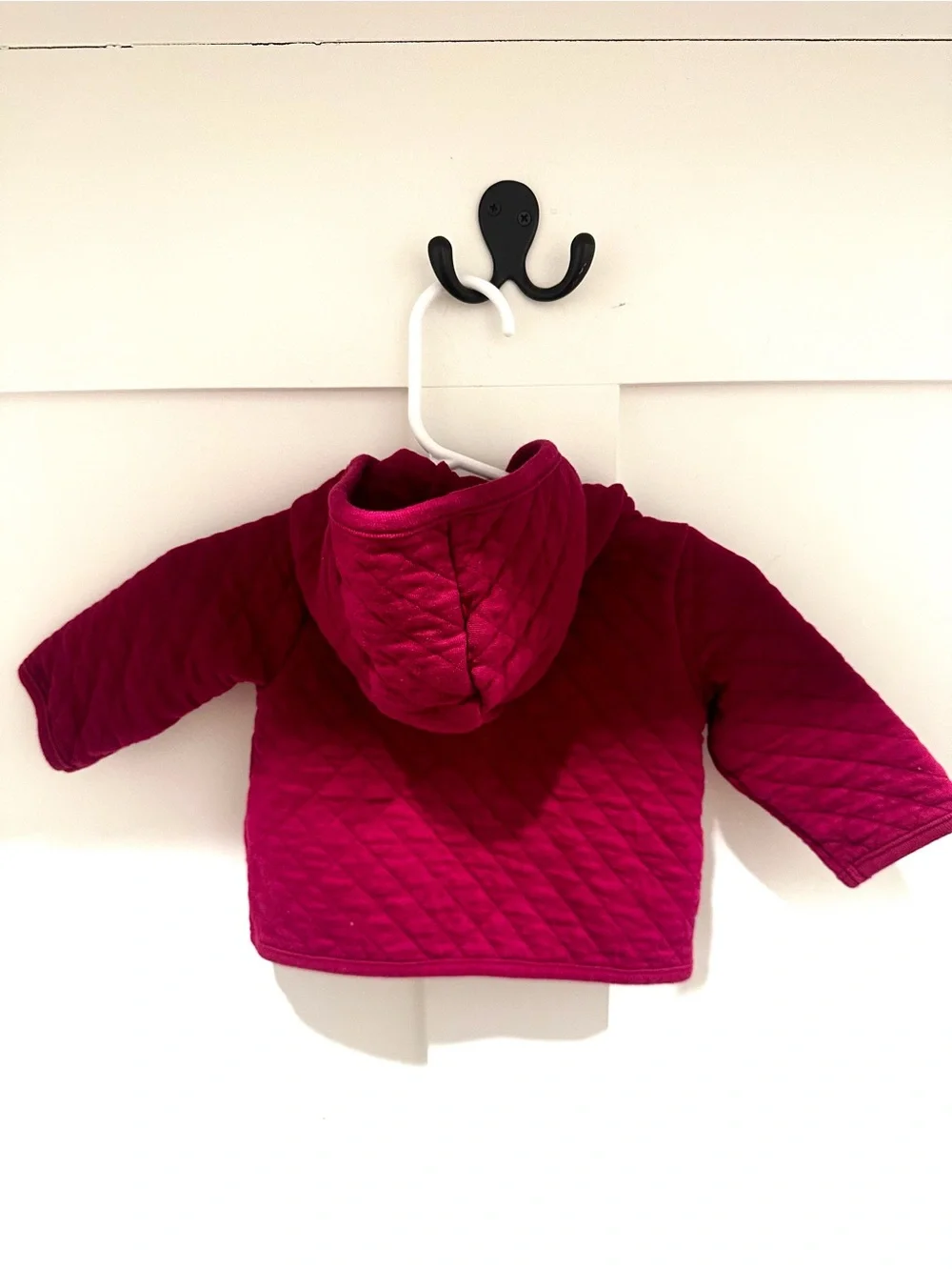 Carter's Quilted Hooded Puffer Jacket - Raspberry Pink